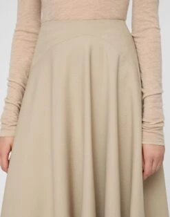 Responsible Stretch Wool Handkerchief Skirt -Urban Chic Wear Store msr07r 2a38 plaster detail