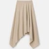 Responsible Stretch Wool Handkerchief Skirt -Urban Chic Wear Store msr07r 2a38 plaster flat