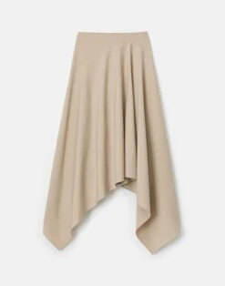 Responsible Stretch Wool Handkerchief Skirt