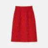Organic Cotton Dobby A-Line Midi Skirt -Urban Chic Wear Store mss04r 2d00 spark flat