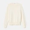 Cotton-Silk Tape Crewneck Sweater -Urban Chic Wear Store mwdz7r kk96 cloud flat