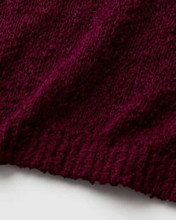 Cotton-Silk Loop Open Stitch Shell 11 Cotton-Silk Loop Open Stitch Shell -Urban Chic Wear Store mwed1r kkg4 violet ash detail2