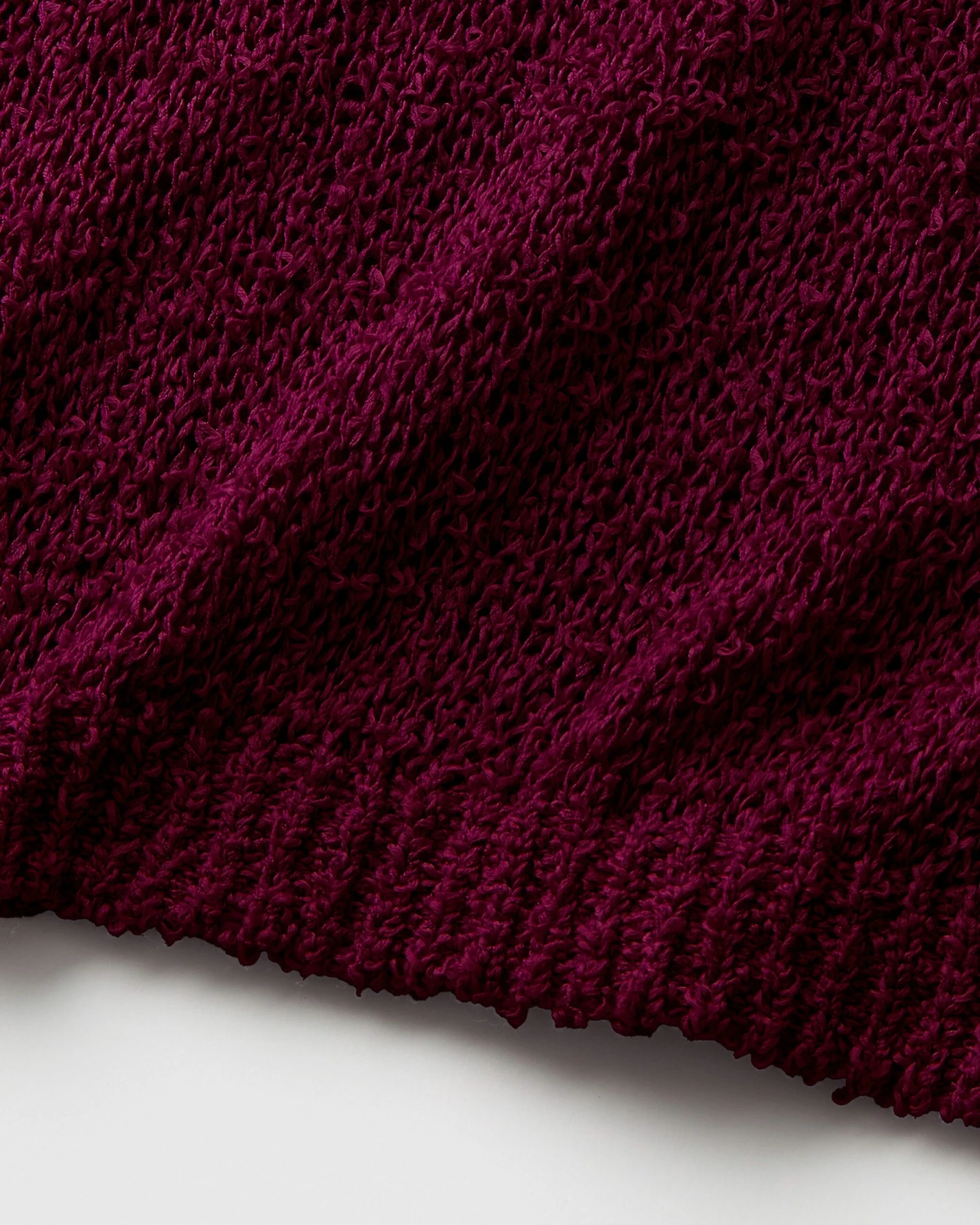 Cotton-Silk Loop Open Stitch Shell 6 Cotton-Silk Loop Open Stitch Shell - Image 4