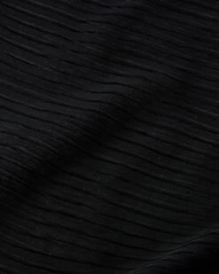 Silk Crepe Sheer Pleat Knit Dress 10 Silk Crepe Sheer Pleat Knit Dress -Urban Chic Wear Store mwee7r ks43 black detail2