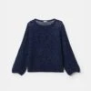 Cotton Open Knit Sweater -Urban Chic Wear Store mwef7r kkf5 lido blue flat
