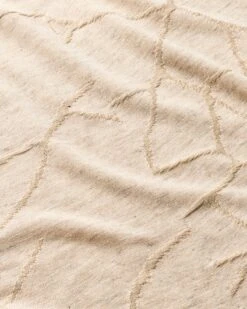 Jacquard Knit Midi Skirt -Urban Chic Wear Store mwef8r kl90 ecru melange detail2